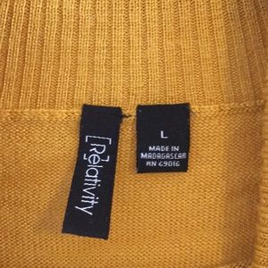 Relativity Sweaters - 3/$18 Mustard Yellow Turtleneck Sweater Relativity Sweaters - 3/$18 Mustard Yellow Turtleneck Sweater